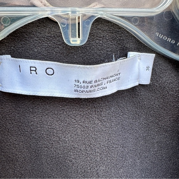 IRO leather moto jacket - Picture 6 of 13